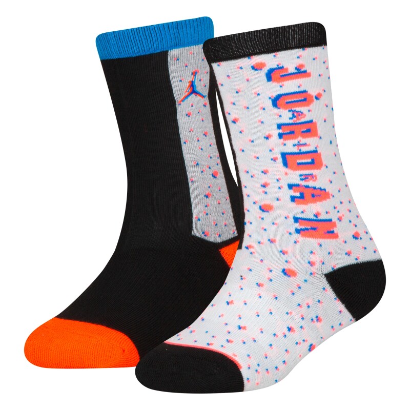 Medias Space Glitch 2-Pack Unisex Negro