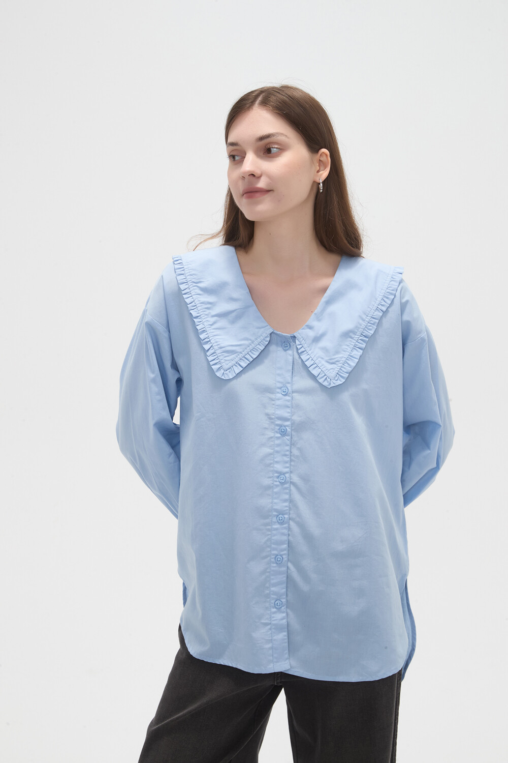 Camisa Lalou Celeste
