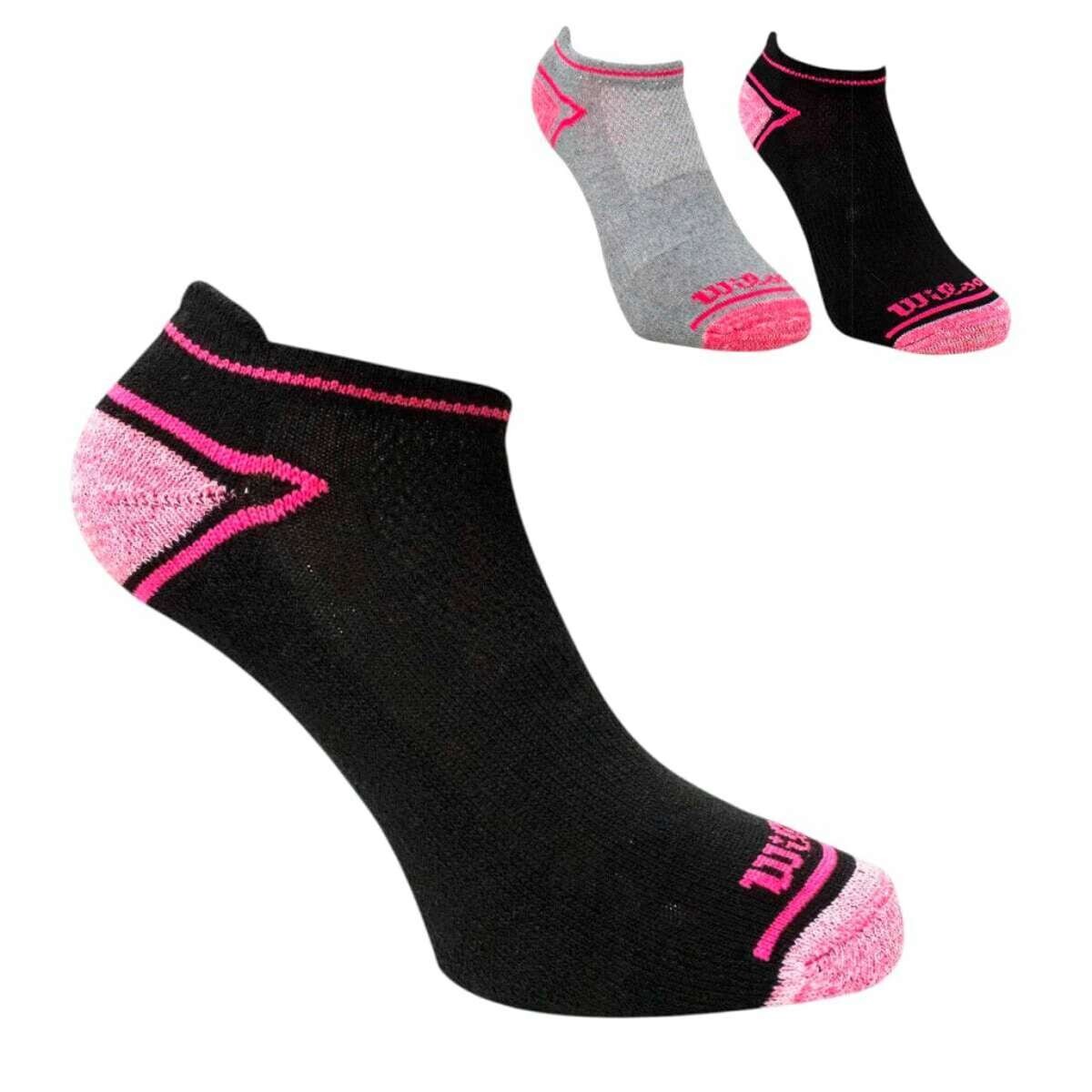 Medias Pack x3 Pro Fitness Unisex - Negro 