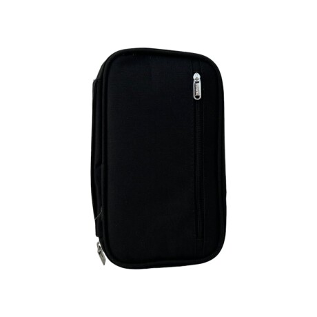 Portapasaporte Viaje Negro
