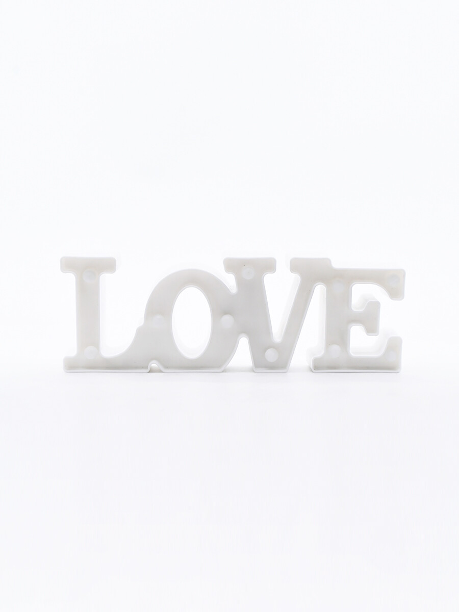 LOVE LUMINARIA CORPOREA - BLANCO 