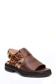 Sandalia Caroline Leopardo