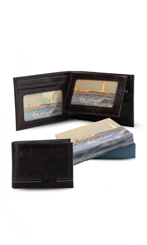 BILLETERA CUERO ARTEMISA CHOCOLATE