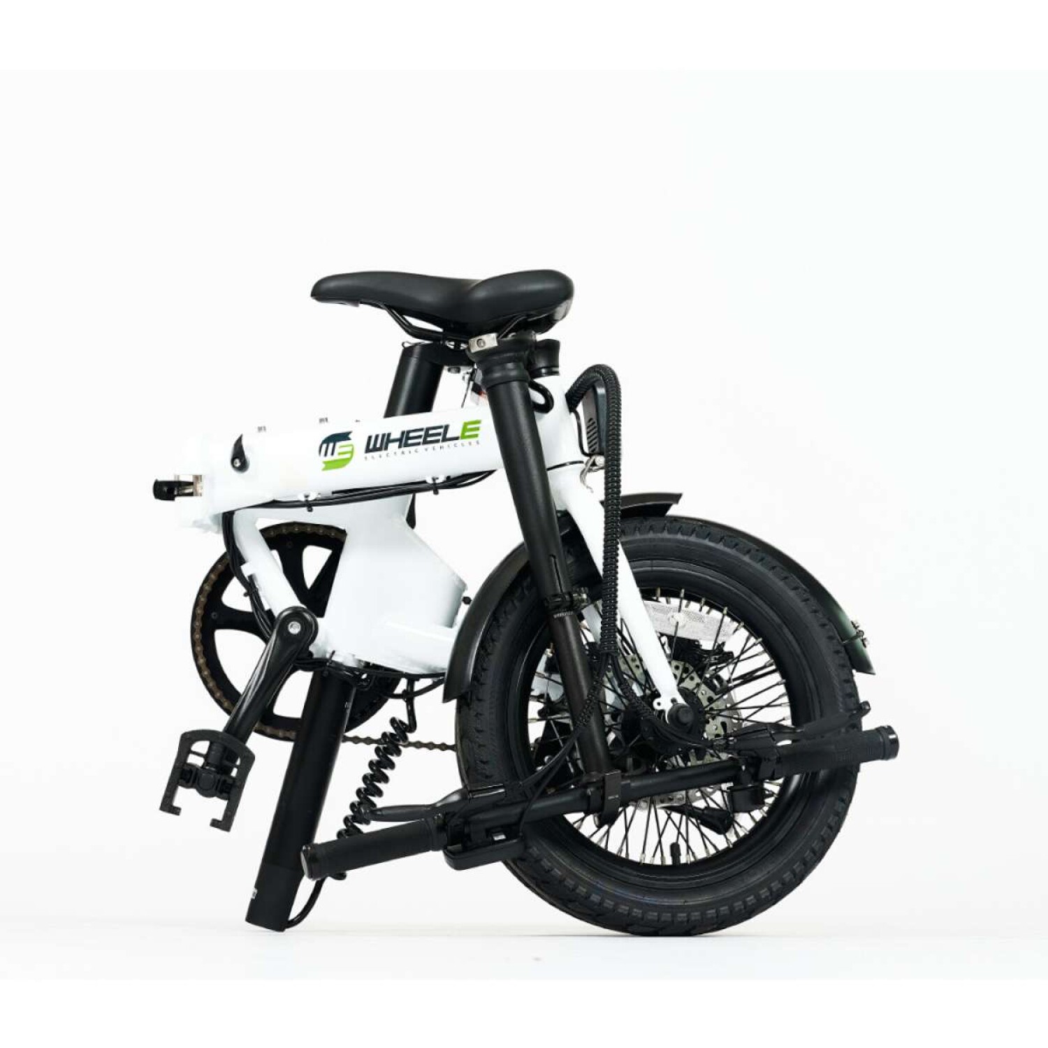 Bicicleta Eléctrica Wheele Pocket 16 Blanco — Tienda Soy Santander