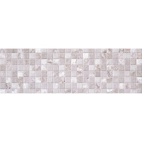 Ceramica Gris Mate Mosaico Relieve 20X60Cm Pared GAMAS DE GRIS