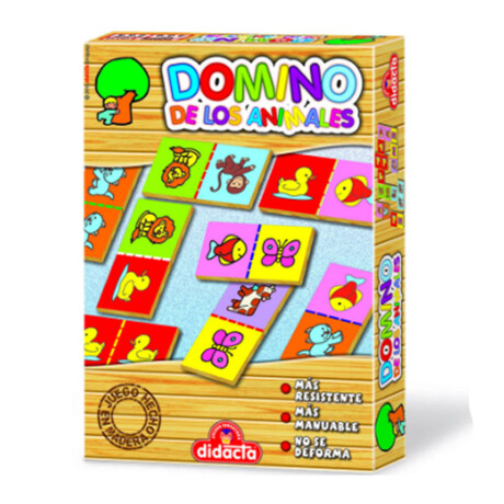 Domino de los Animales Didacta con Divertidos Colores 001