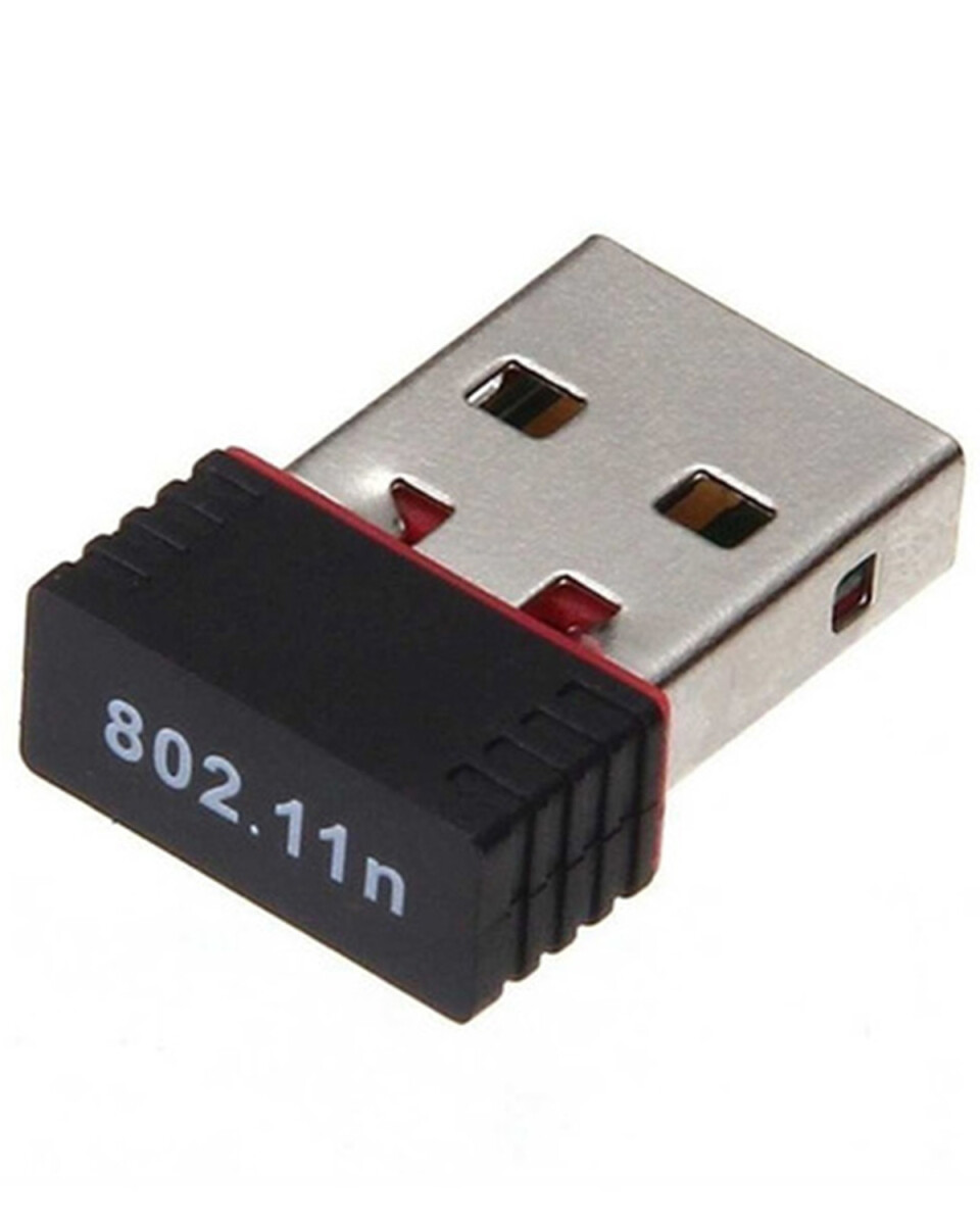 Adaptador Nano receptor WiFi 802.11N por USB 