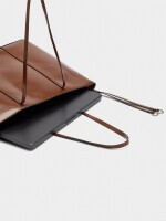 Bolso Para Portátil De 13" Liso camel
