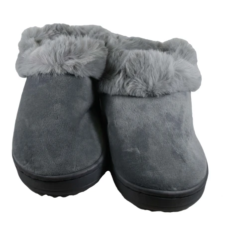PANTUFLA DAMA GAMUZA FORRADA CON PIEL 26265 PANTUFLA DAMA GAMUZA FORRADA CON PIEL 26265