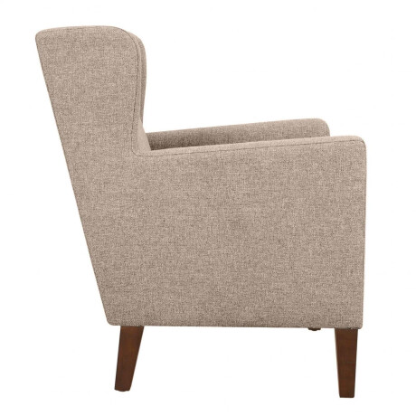 BUTACA MARRÓN TELA ARISTOCRATA