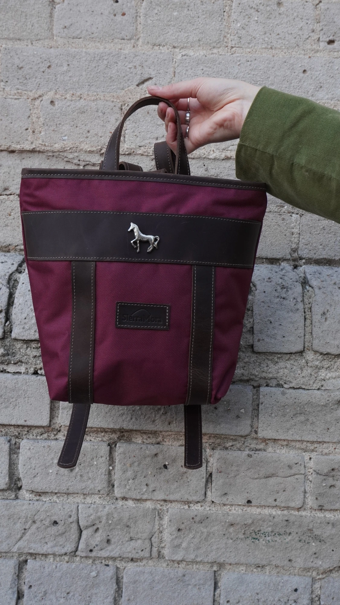 Mini Mustang Backpack - Choco