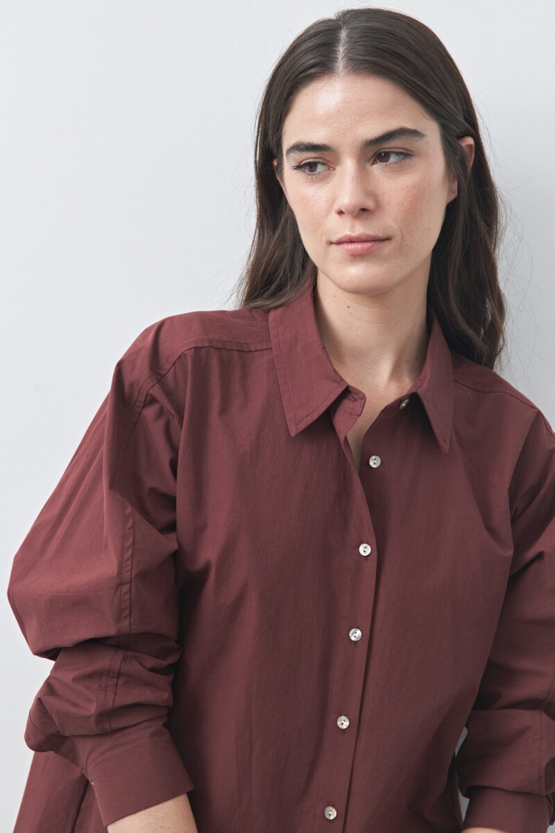 CAMISA CHRISTA Borra de Vino