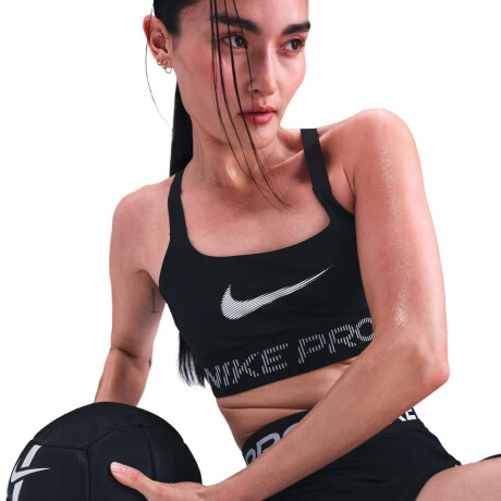 Top Nike Pro Light-Support Non-Padded de Mujer Negro