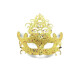 Antifaz de Diva Dorado