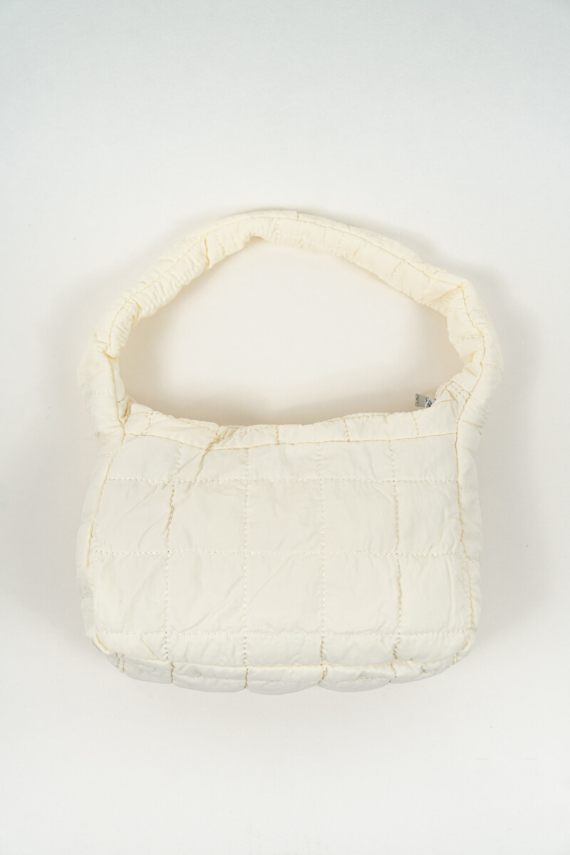 Cartera Quilted - Beige 