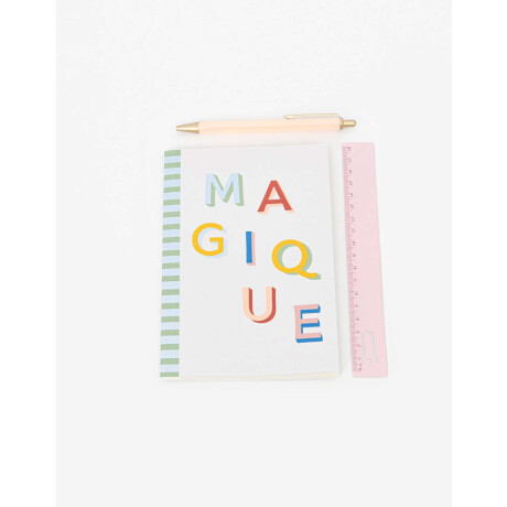 Set De Libreria En Estuche Combinacion Multicolor