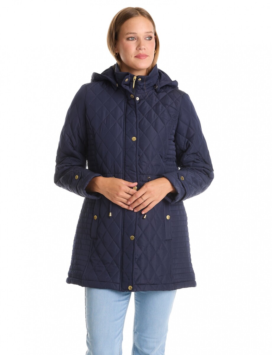 Campera Capitoneada - Azul 