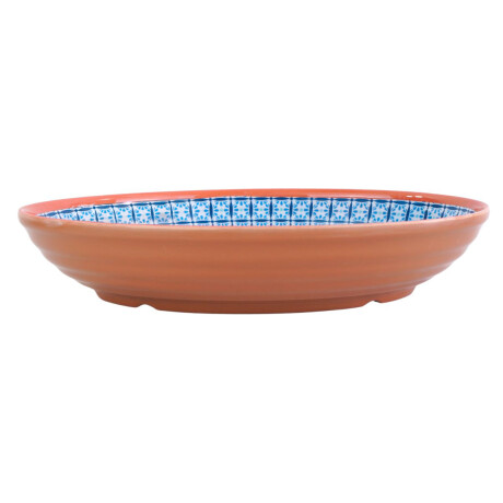 BOWL MELAMINA OVAL LINEA DISEÑO TERRACOTA BOWL MELAMINA OVAL LINEA DISEÑO TERRACOTA