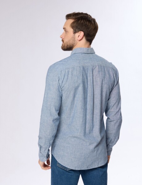 CAMISA DE LINO Denim