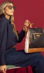 MOCHILA QUEEN NEGRO SUELA Y MANTECA