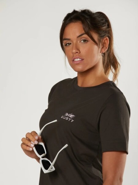 T-SHIRT RUSTY NIGER GRIS