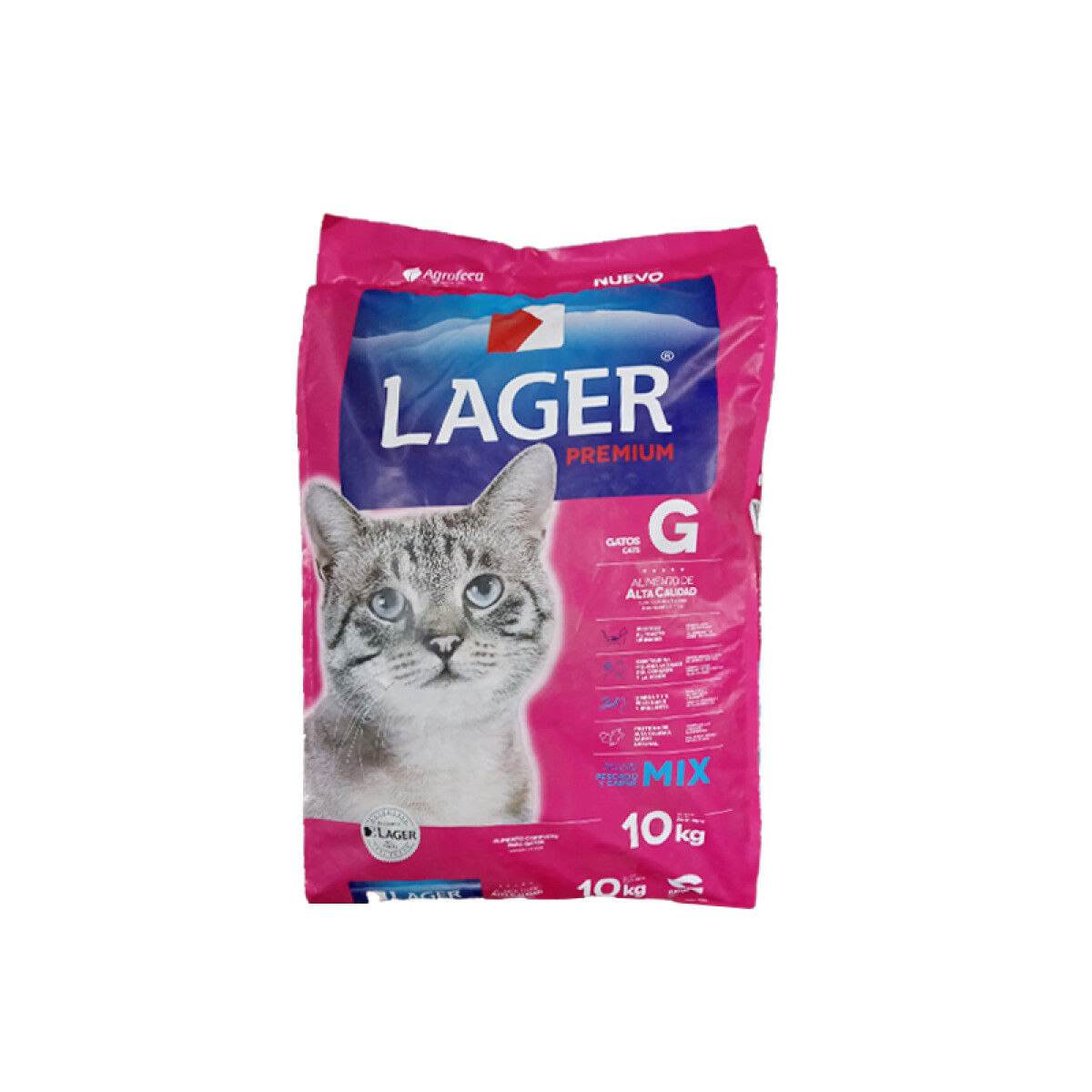 Alimento para Gato LAGER 10Kgs 