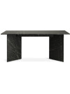 Mesa de comedor KRONDAL 90x180 mármol negro Mesa de comedor KRONDAL 90x180 mármol negro