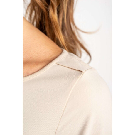 Remera Algodon Elastano Nacar