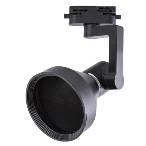 CABEZAL P/ RIEL MONOFASICO PAR30 CLASSIC NEGRO D115 L140 CABEZAL P/ RIEL MONOFASICO PAR30 CLASSIC NEGRO D115 L140