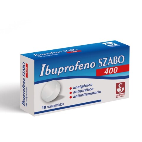 Szabo ibuprofeno 400 x10 Comprimidos
