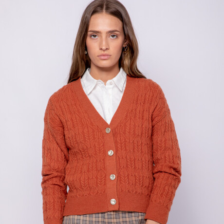 CARDIGAN BRIO Canela