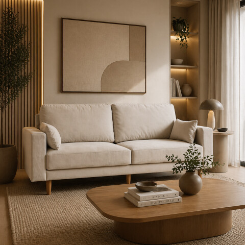 Sofá S1llón Doha 3 Cuerpos Sfdhav07h SOFA DOHA HIELO