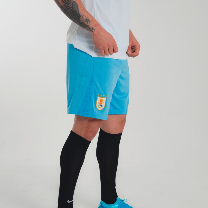 Short Uruguay Stadium Camiseta Alternativa de Hombre Azul