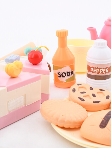 TETERA Y ACCESORIOS DE COCINA ROSADO