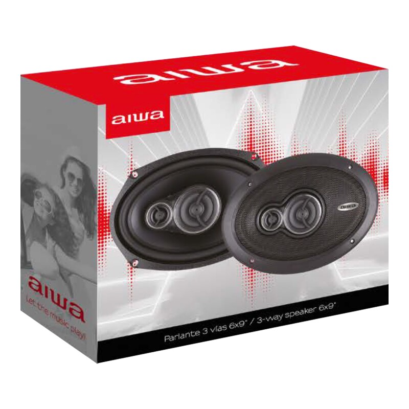Parlante de 3 Vías 6x9'' Para Auto Aiwa Aws6965p 150w Parlante de 3 Vías 6x9'' Para Auto Aiwa Aws6965p 150w