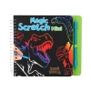 Mini libro mágico para rascar Scratch Dino World Mini libro mágico para rascar Scratch Dino World