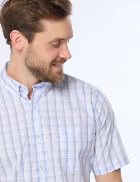 CAMISA SPORT A CUADROS Unico