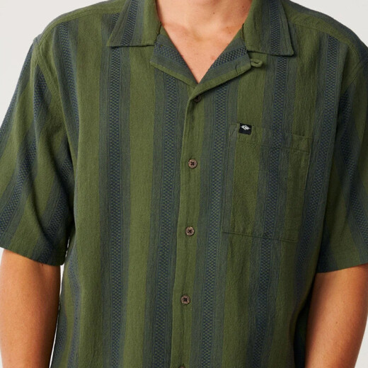 Camisa Rip Curl Classic Surf Weaver - Verde Camisa Rip Curl Classic Surf Weaver - Verde