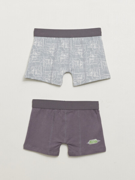 Pack x2 boxer Star Wars Gris