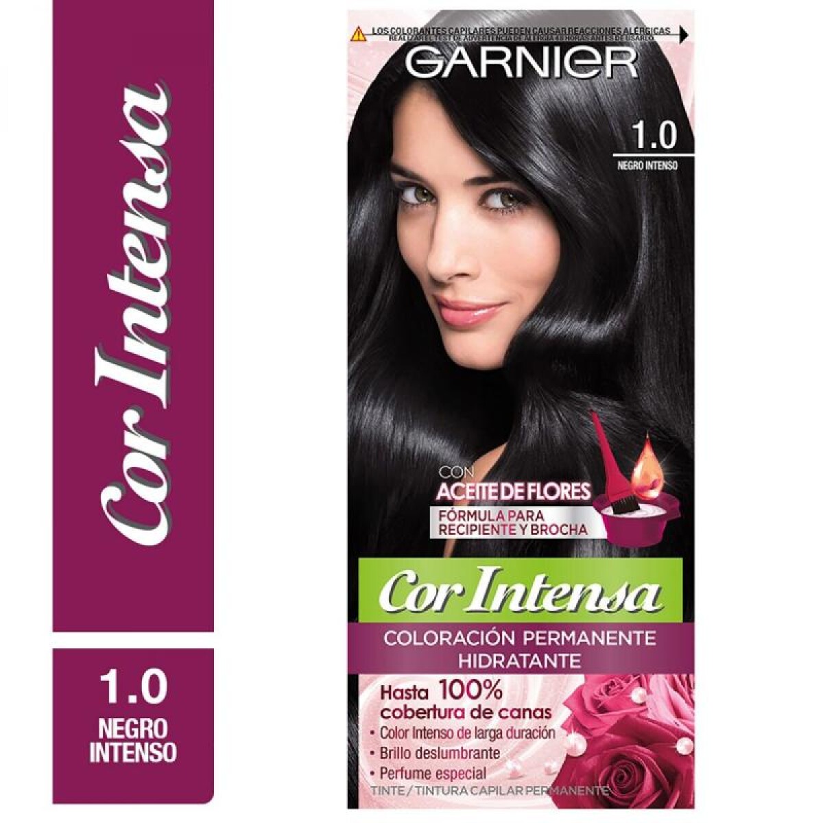 Tinta Nutrisse Color Intensa Nº10 Negro | Coloración Negra Intensa y Duradera