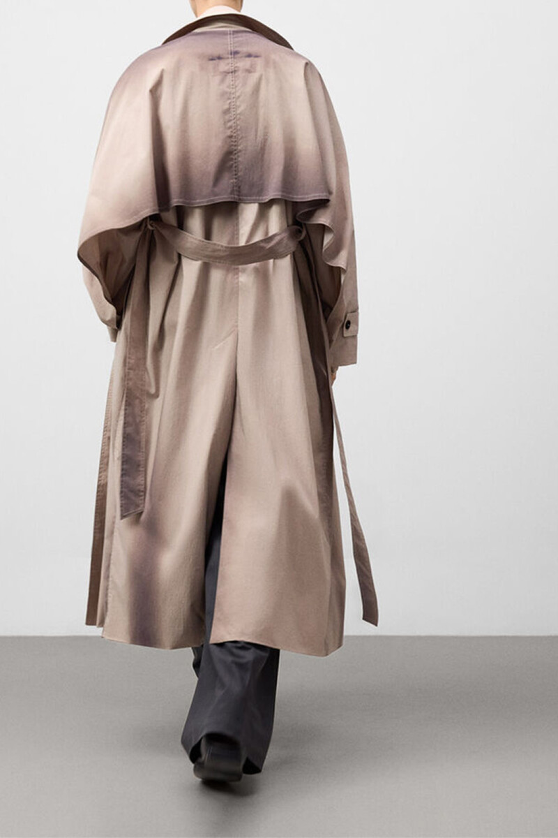 GABARDINA Gris Topo