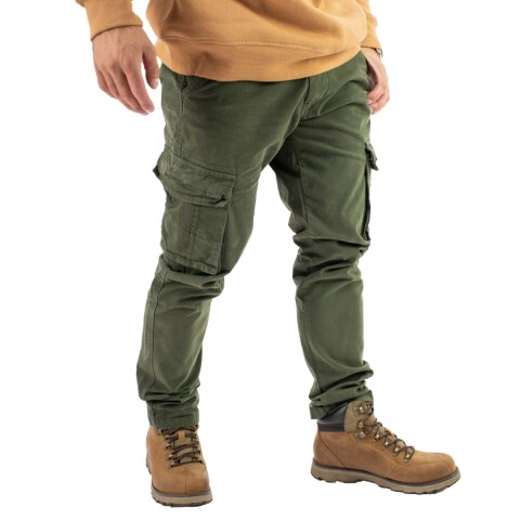 PANTALON CARGO 28-42 GREEN