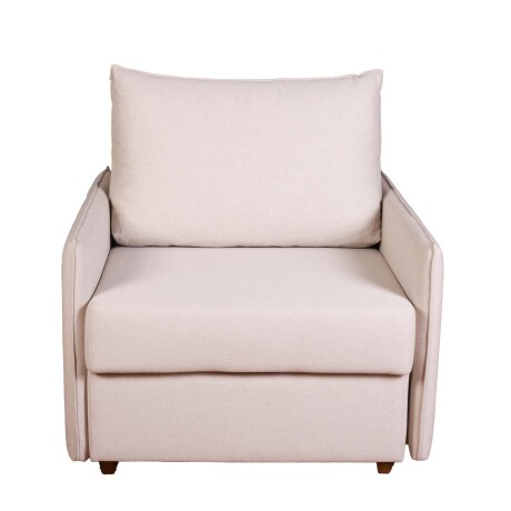 SOFÁ CAMA 1 CUERPO TELA NATURAL-BEIGE LUCCA BEIGE
