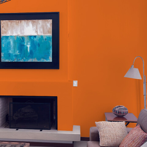 Sinteplast Obras - Latex Interior Exterior Naranja