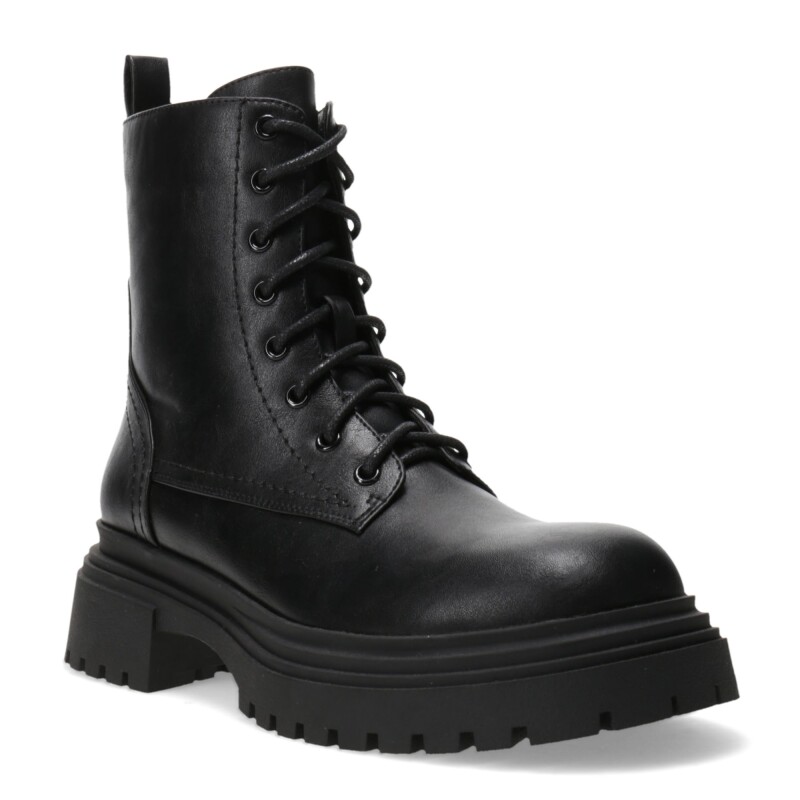 Botas de Mujer Miss Carol THAI acordonada y con cierre Negro