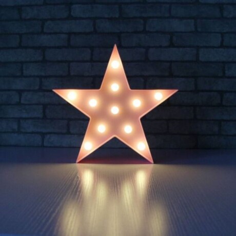 Lámpara Infantil Veladora Con Forma De Estrella Lámpara Infantil Veladora Con Forma De Estrella