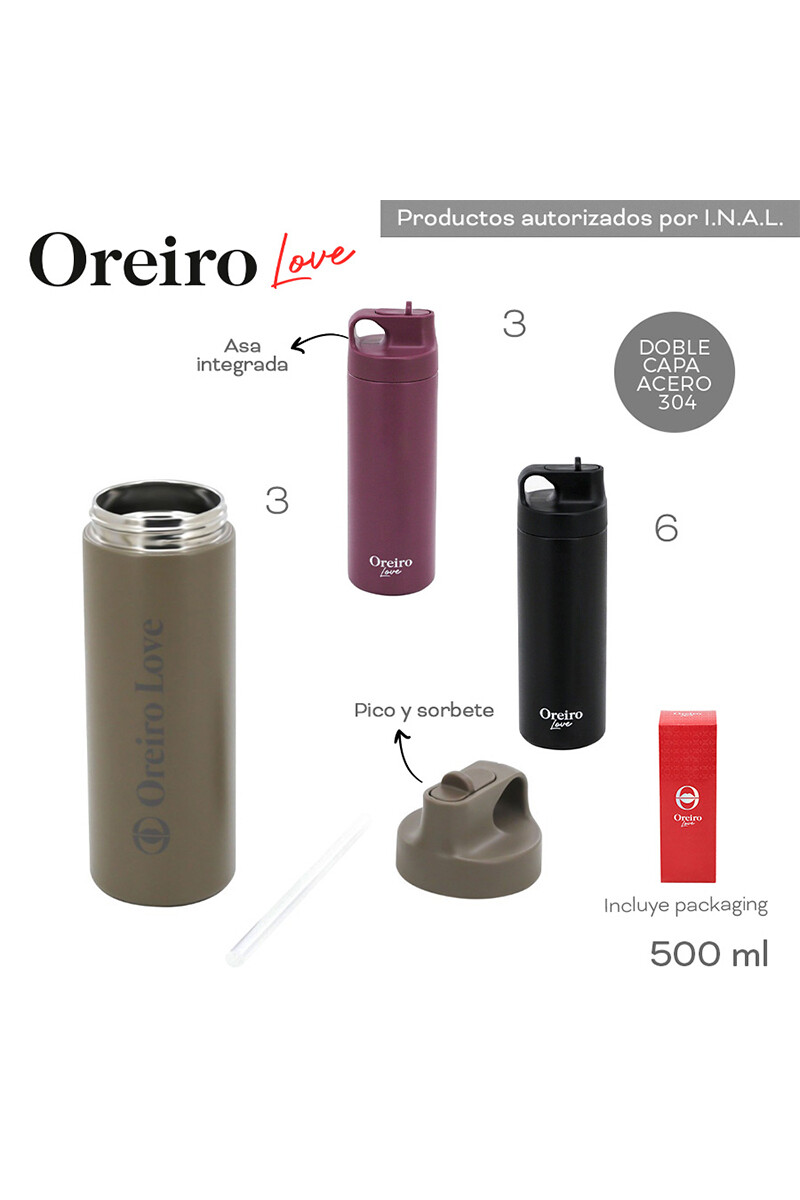 Botella Térmica Oreiro 500ML Verde