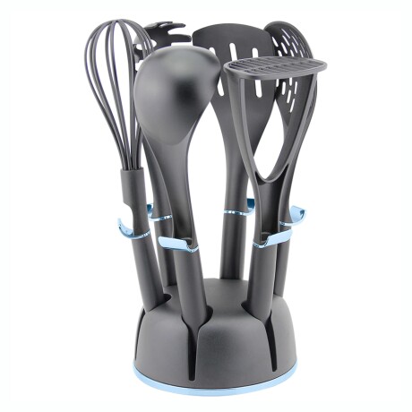 Juego De Menaje CUORI 7 Piezas Mango Anatómico Diseño Para Antiadherentes Juego De Menaje CUORI 7 Piezas Mango Anatómico Diseño Para Antiadherentes