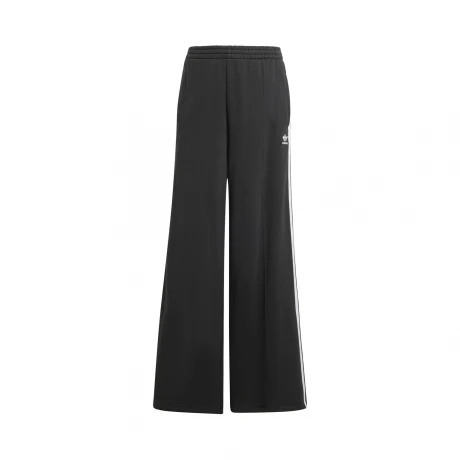 PANTALÓN LOOSE FRENCH TERRY WIDE LEG 3 BANDAS BLACK