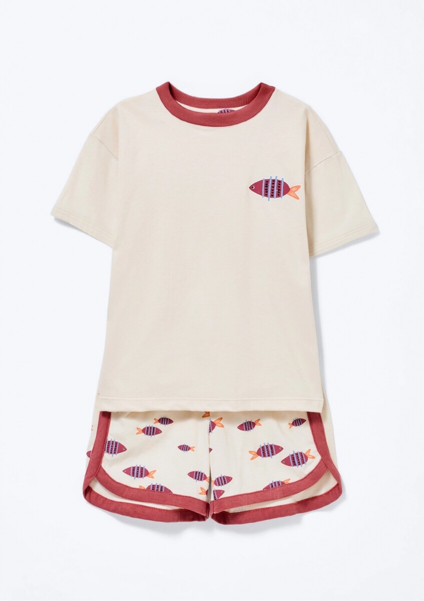 PIJAMA INFANTIL - MULTICOLOR 
